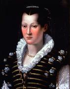 Alessandro Allori Portrat Isabella de Medicis oil painting
